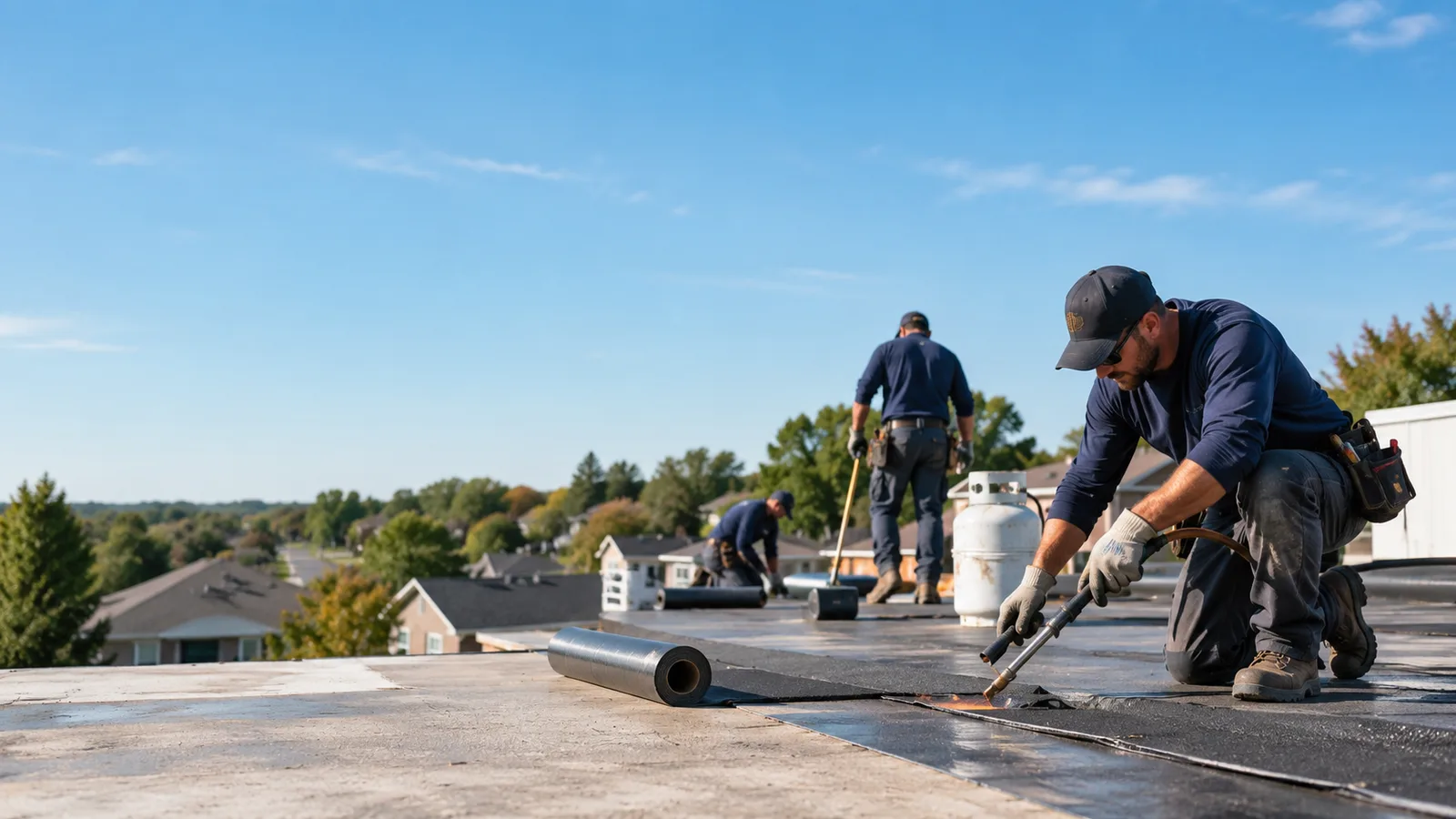 Flat Roof Leak Repair providers in Sims, IL